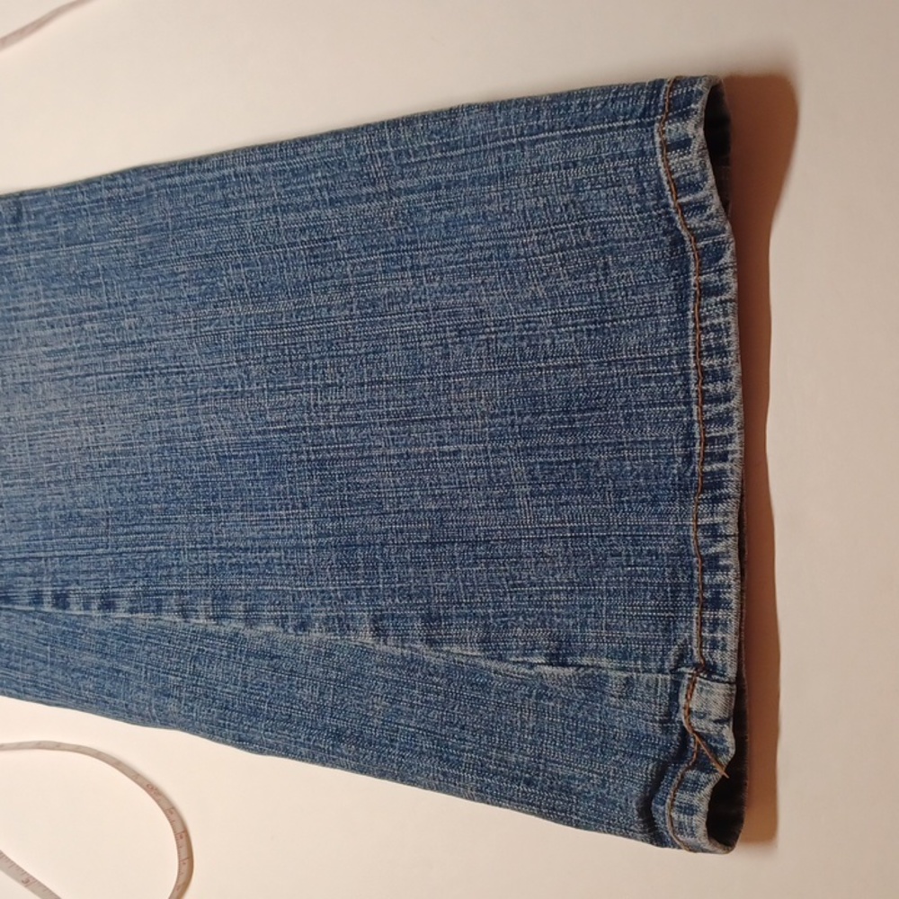 SO flare juniors size 11 Average jeans top yellow stitches boot cut - Picture 8 of 10